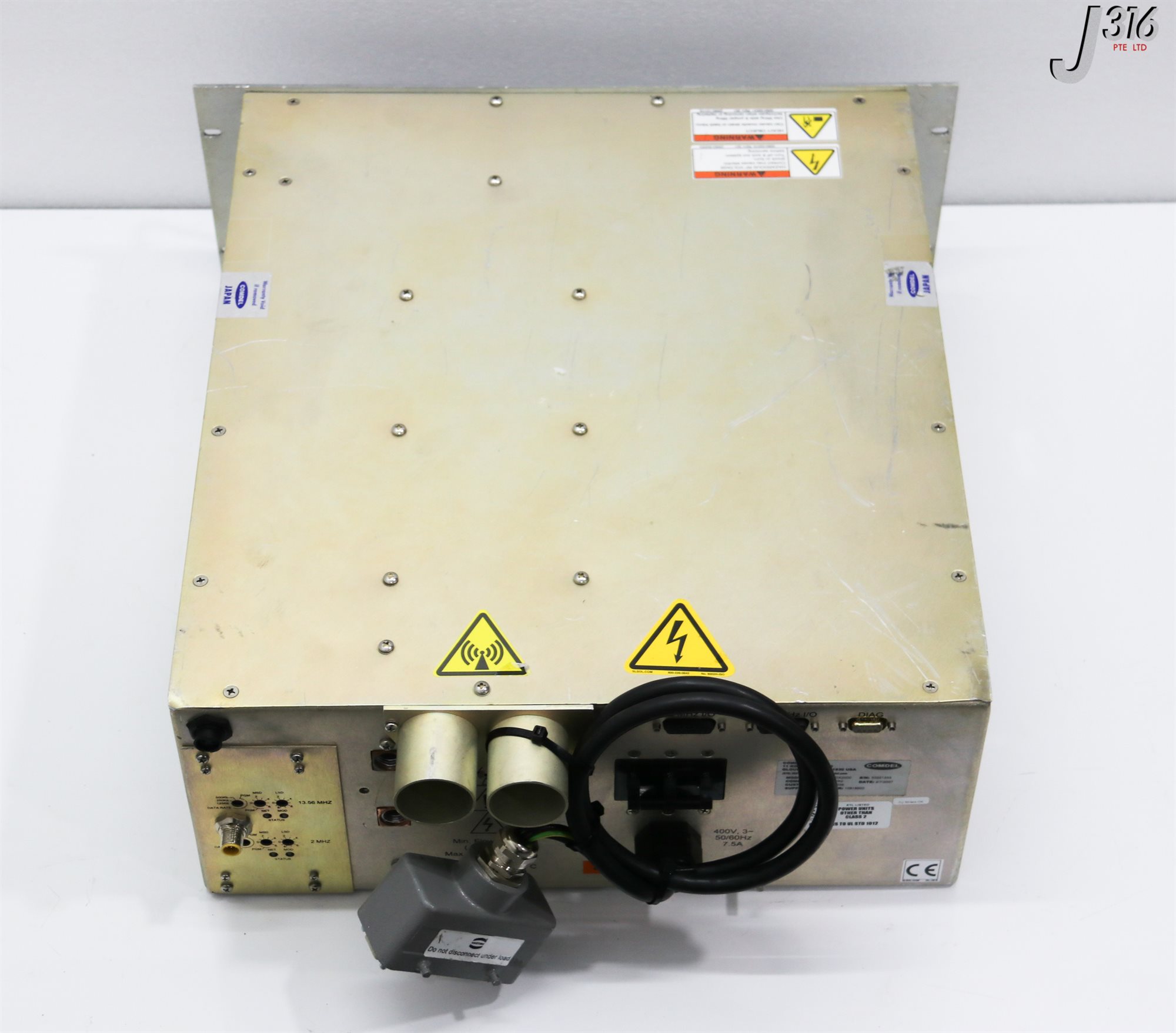 33220 COMDEL 13.56/2 MHZ DUAL RF GEN, CDX-2000, P/N: FP5322R2